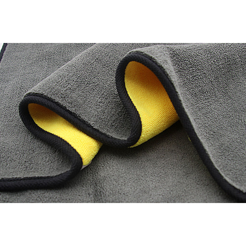 Khăn Lau Rửa Vệ Sinh Xe Hơi Loại Khăn Màu Vàng Lông Mịn Thấm Hút Nước