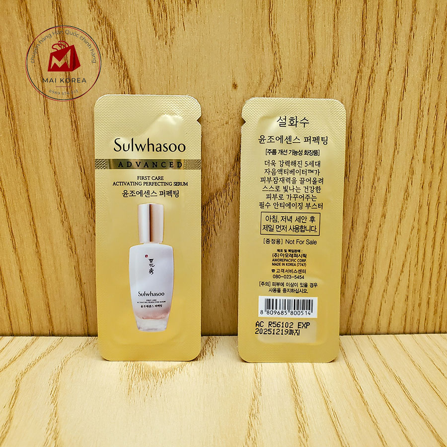 Tinh chất Sulwhasoo First Care Activating Pefecting Serum cao cấp