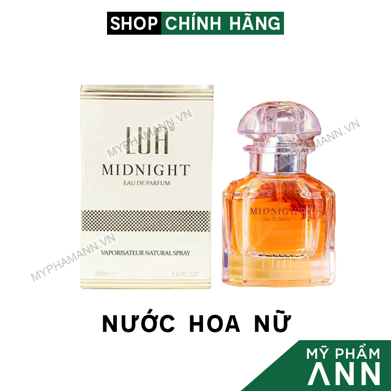 Nước Hoa Nữ Midnight Lua Perfume Chính Hãng Cao Cấp 30ml - Mùi Hương Quí Phái Gợi Cảm
