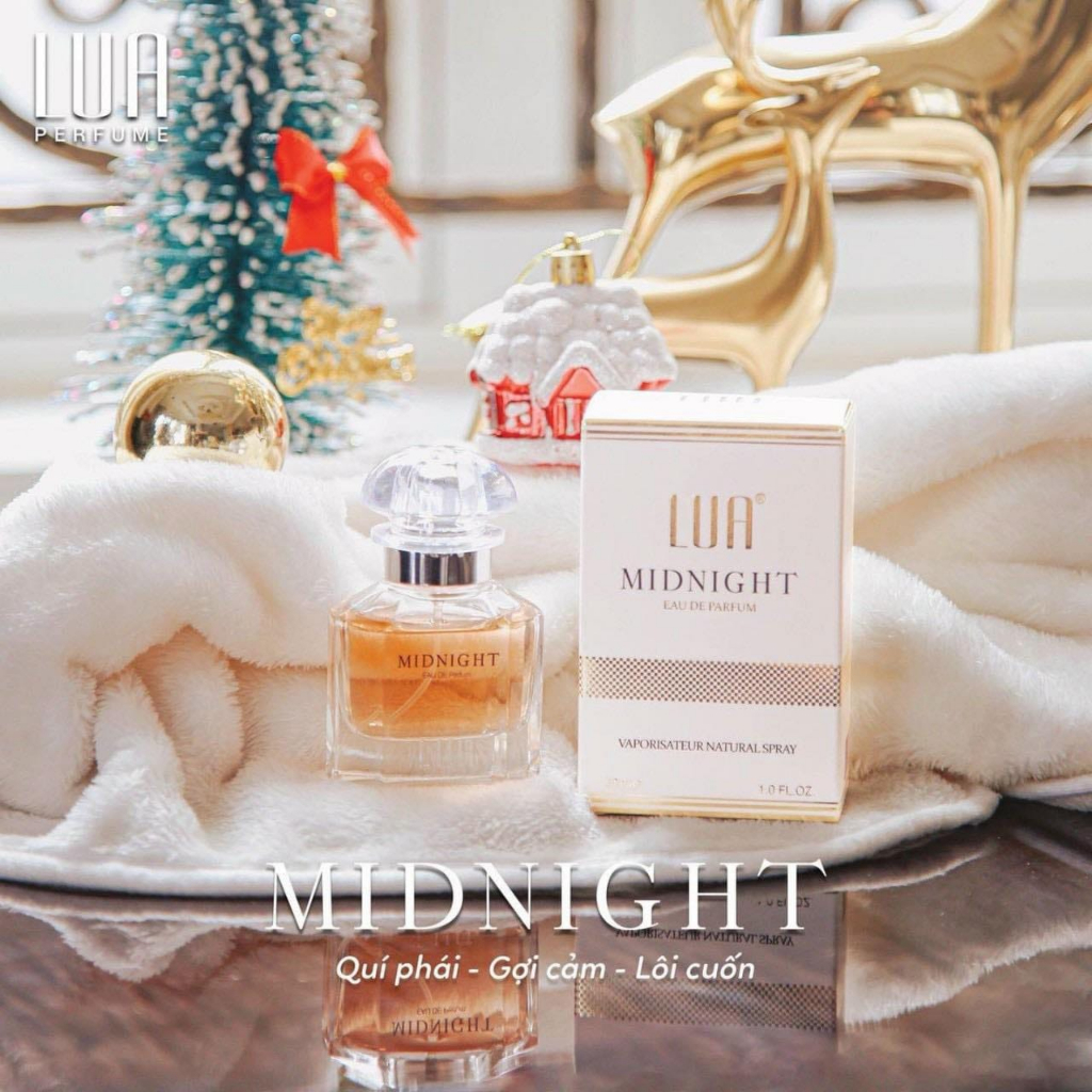 Nước Hoa Nữ Midnight Lua Perfume Chính Hãng Cao Cấp 30ml - Mùi Hương Quí Phái Gợi Cảm