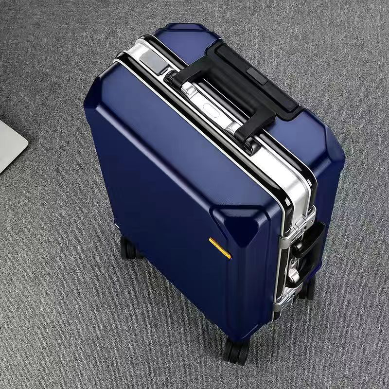 Vali khóa kéo du lịch usb, Vali nhựa ABS bền an toàn size 20+24