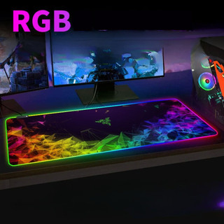 Pad chuột led tấm lót chuột cỡ lớn RGB 13 chế độ lót dày 4mm