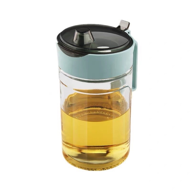 Bình Thuỷ Tinh Đựng Gia Vị Nhà Bếp 550ML-650ML, Lọ Thuỷ Tinh Đựng Dầu Ăn, Nước Mắm Nắp Đậy Kín Khí Dimino