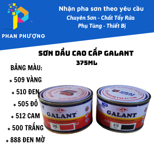 SƠN DẦU CAO CẤP GALANT_ NHIỀU MÀU_375ML(CÓ XUẤT HĐ GTGT)