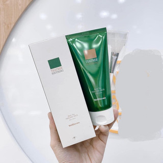 Mặt nạ tẩy da chết vi tảo biển wellderma teatree soothing herb tox peeling pack 150gr hàn quốc.