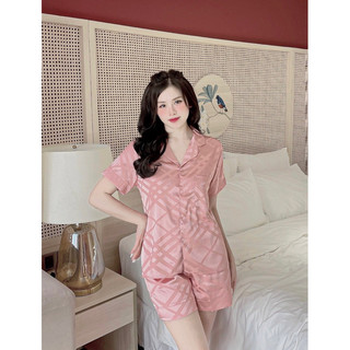 Đồ Bộ Lụa Gấm Áo Cộc Quần Đùi