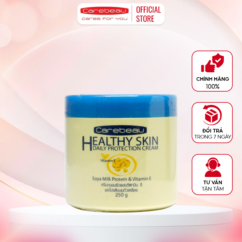 Kem dưỡng da toàn thân Vitamin E Carebeau Soya Thái Lan 250ml