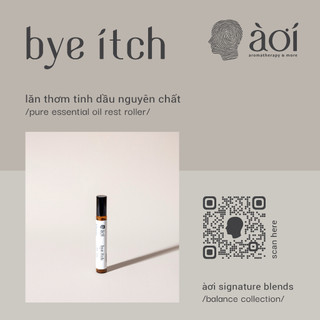 Lăn thơm tinh dầu thiên nhiên bye itch | pure essential oil rest roller | àơi signature blend in /balance/