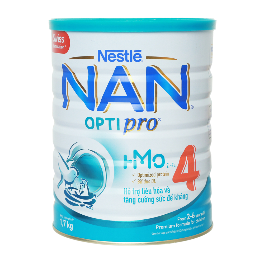 Sữa bột Nan Optipro Plus 4 850g/1.5kg