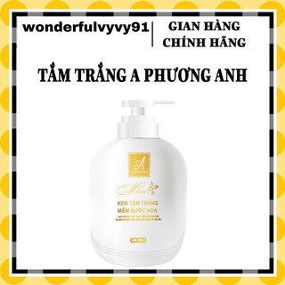 - Kem tắm trắng mềm nước hoa chữ A Phương Anh