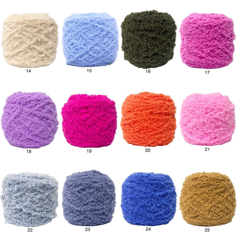 Len bông xù 100 gram