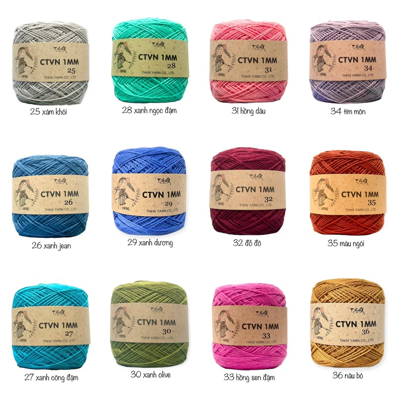 Sợi CTVN 1mm - link 2