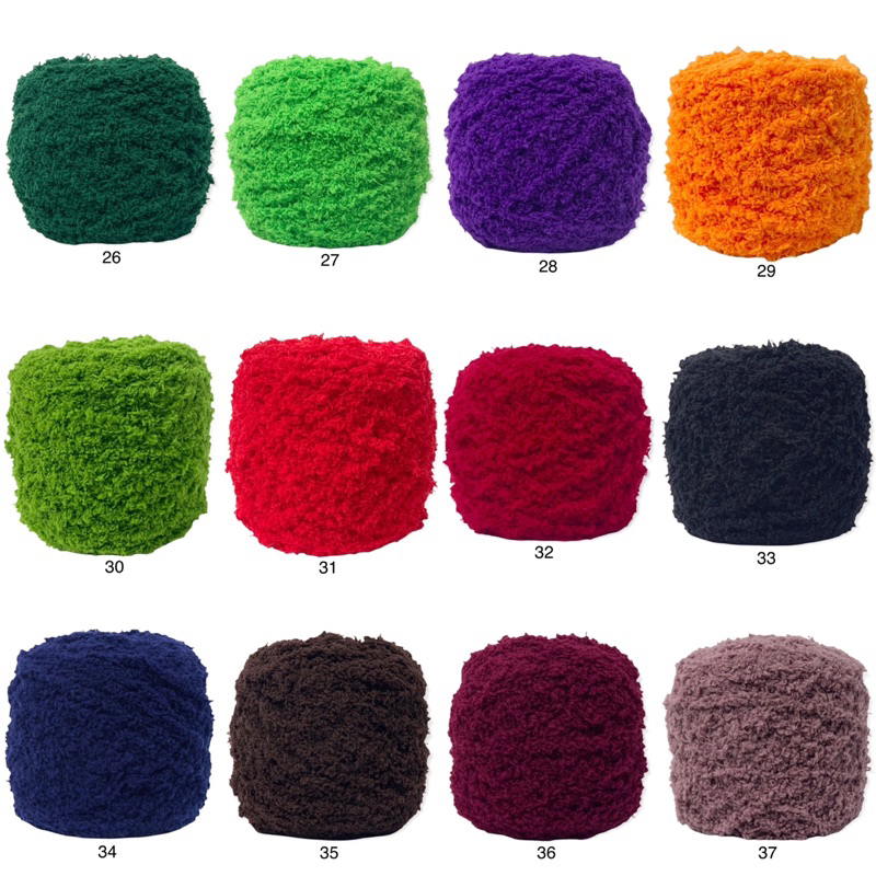 Len bông xù 100 gram