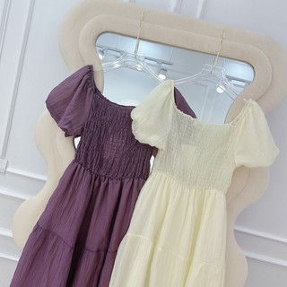 Váy maxi tay bồng M-Chou thướt tha