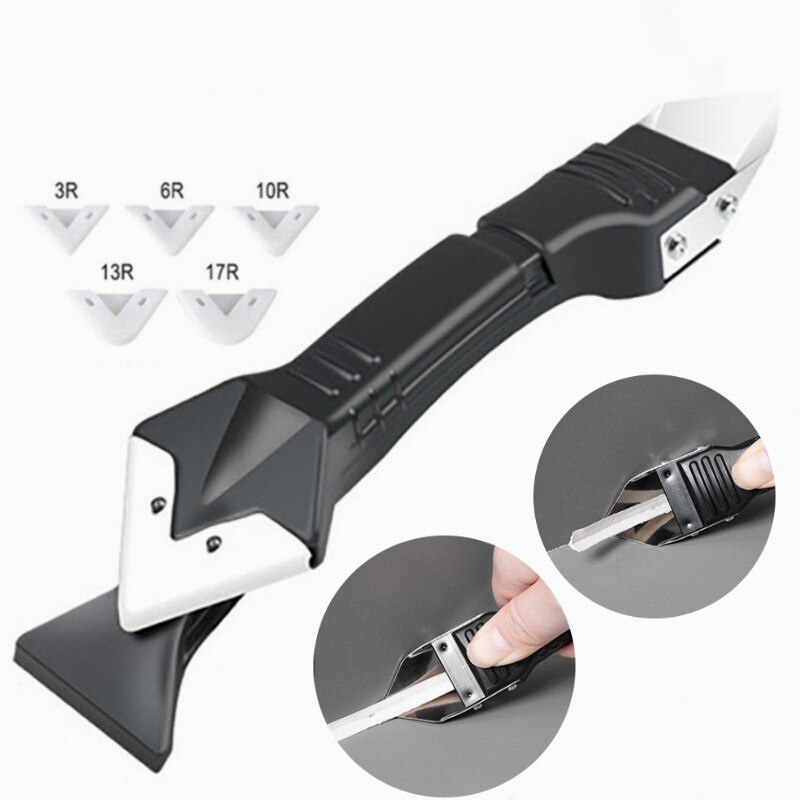 Bộ đầu vòi đi keo inox 18 chi tiết, Bộ vòi đi keo inox chống mài mòn, Dùng cho bắn keo Silicone, keo túi SMARTOOL2023