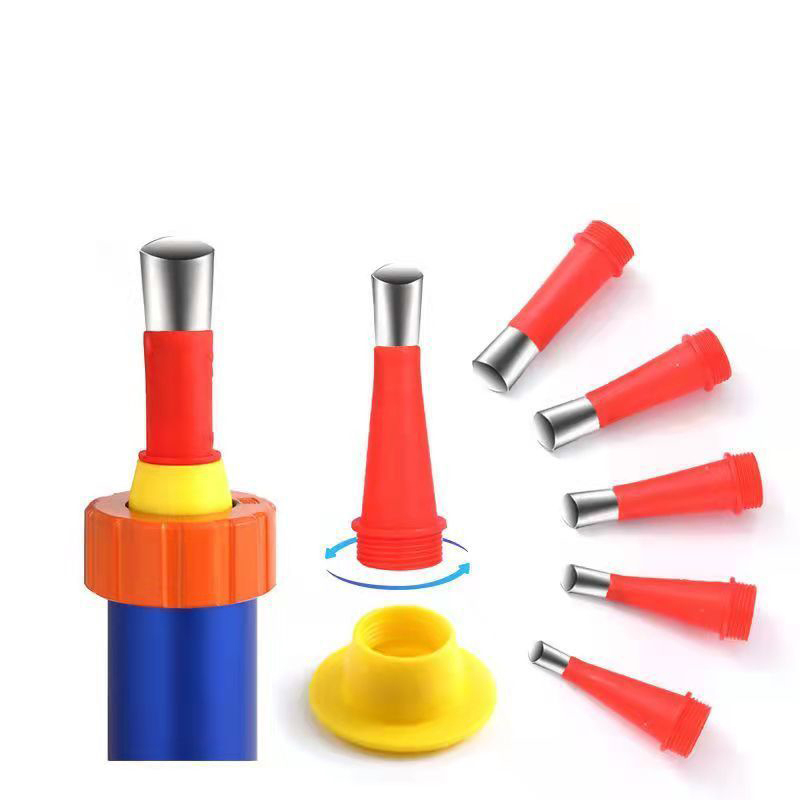 Bộ đầu vòi đi keo inox 18 chi tiết, Bộ vòi đi keo inox chống mài mòn, Dùng cho bắn keo Silicone, keo túi SMARTOOL2023