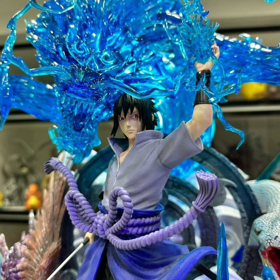 Mô hình sasuke cùng quạ - mô hình naruto