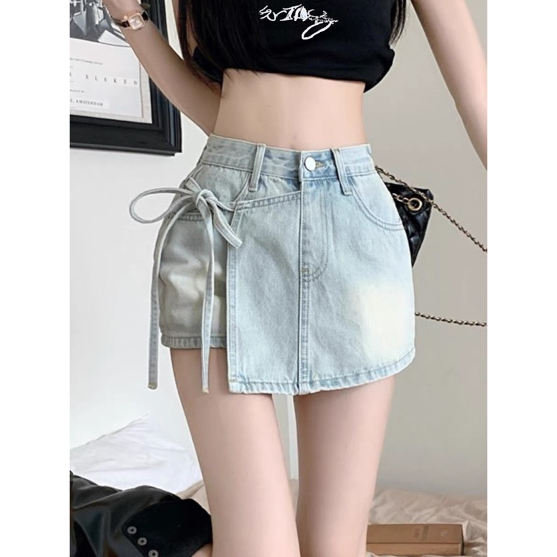 QUẦN SHORT JEAN GIẢ VÁY CÁ TÍNH HÀNG QUẢNG CHÂU