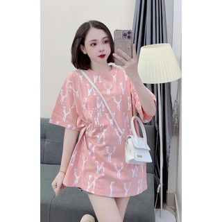 [Rẻ Vô Địch ] Áo thun cotton tay lỡ dáng rộng unisex freesize 40-70kg - Thun NY in Full