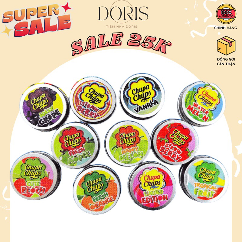 Nước Hoa Khô Dạng Sáp Mùi Nước Hoa / Kẹo Chupa Chups