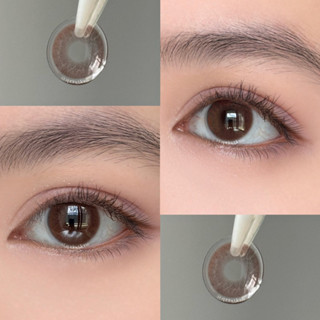  Lens Silicone Hydrogel SPRING HAZEL nâu hồng vỉ 6 tháng không giãn | Kính áp tròng @spring.lens 