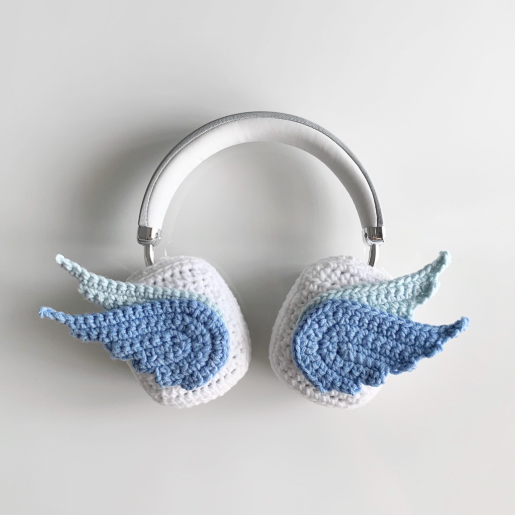 Case tai nghe airpods max, chụp tai bằng len | Case Airpods Max by Crochet