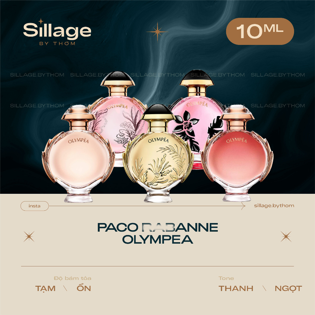 P A C O R A B A N N E OLYMPEA EDP | Mẫu thử nước hoa nữ