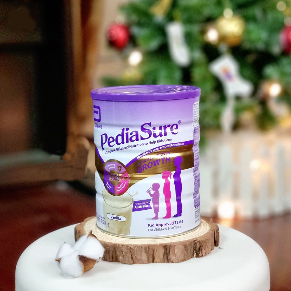 Sữa PediaSure nắp tím Úc 850gr