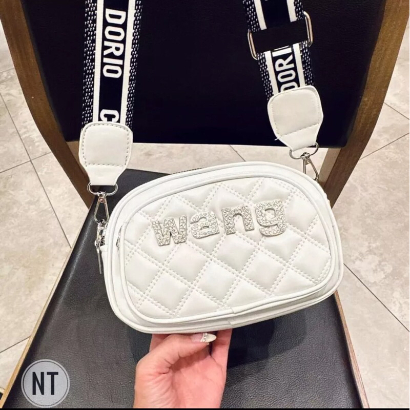 TÚI ĐEO CHÉO ĐEO VAI NỮ 3 NGĂN RỘNG RÃI CHẤT DA MỀM TÚI MINI 18CM EMVY_TUI WANG ĐÁ