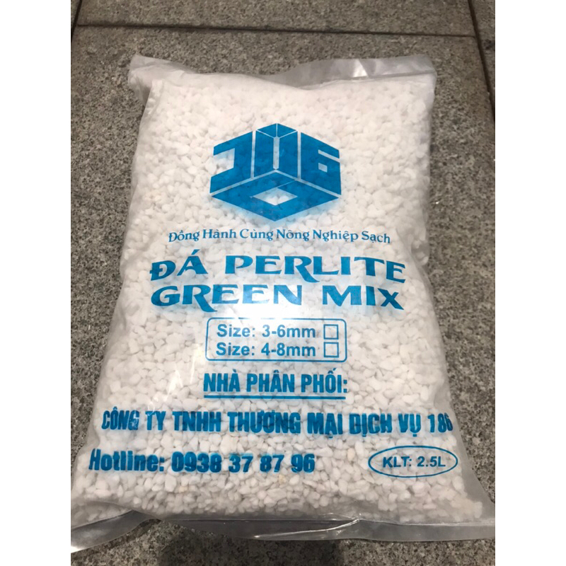Đá perlite đá trân châu giá thể trộn đất trồng sen đá xương rồng