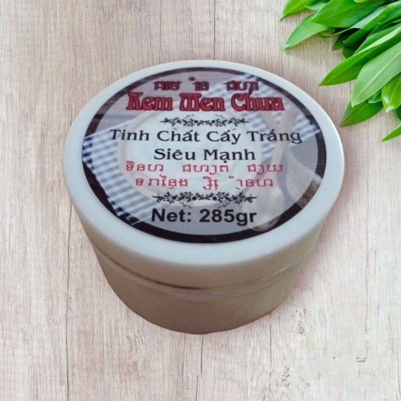 KEM MEN CHUA THAILAND TINH CHẤT CẤY TRẮNG SIÊU MẠNH ( HỘP 285g ) SIÊU TÁI TẠO - KHỬ ĐEN - MỊN DA