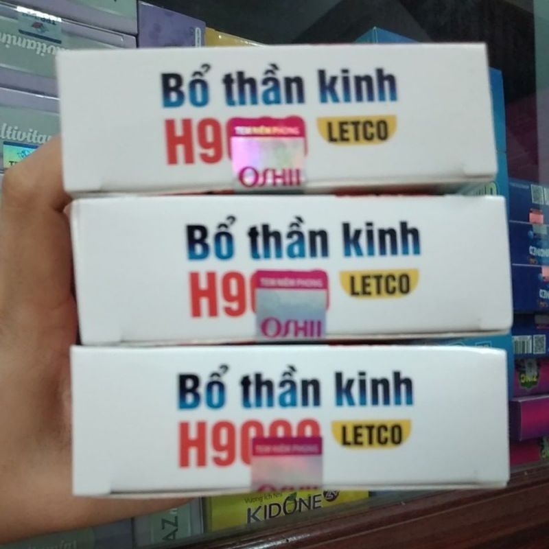 VIÊN UỐNG BỔ THẦN KINH H9000 LETCO bổ sung vitamin nhóm B, Magie hỗ trợ giảm mệt mỏi, suy nhược