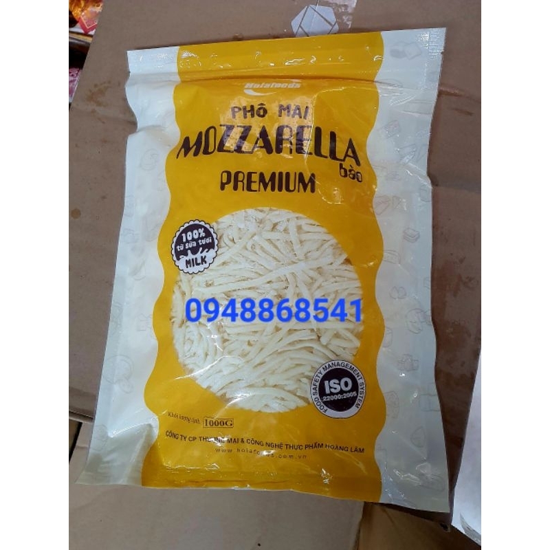 Phomai mozzarella bào sợi Hola Food 1kg