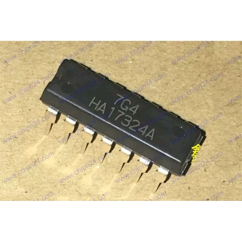 1 con IC HA17324 mới DIP 14 chân