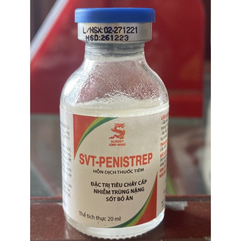 Svt-penstrep. khắc tinh tụ huyết trùng, tiêu chảy