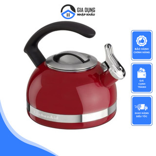 Ấm  Đun Nước Bếp Từ Thổi Sáo KITCHENAID, Dung Tích 1.9L, Chất Liệu Thép Không Gỉ, Dùng Cho Mọi Loại Bếp, Nhập Đức