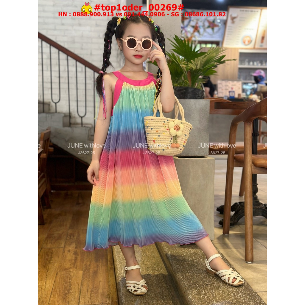 > -Đầm dập ly siêu sang chảnh cho bé gái, size 1-10 tuổi, hàng chính phẩm, top1order_00269_1306_sg1