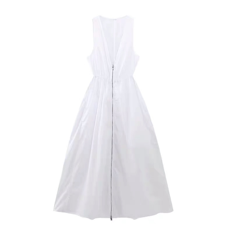 Đầm xoè sát nách