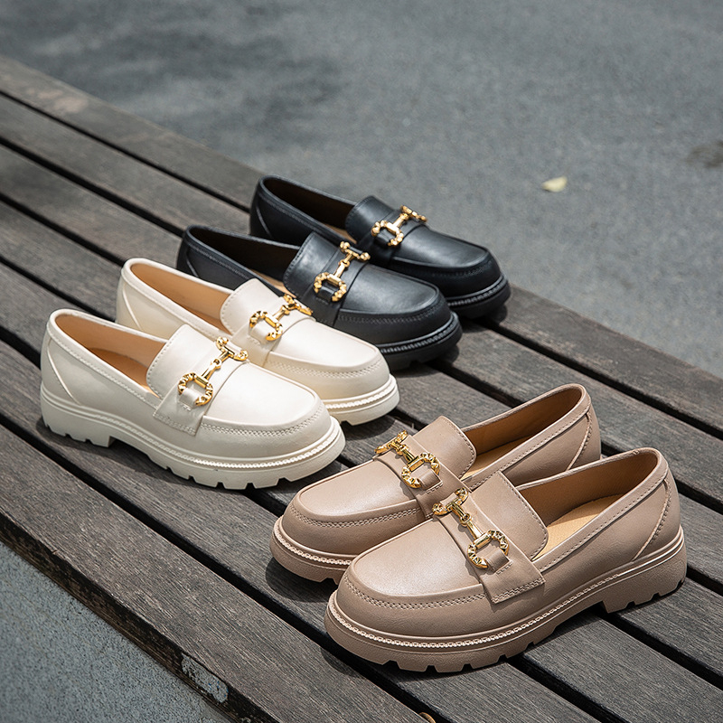Giày Moca nhựa đi mưa mũi tròn cao 3cm slip on siêu nhẹ thời trang mới nhất Validep03 V342