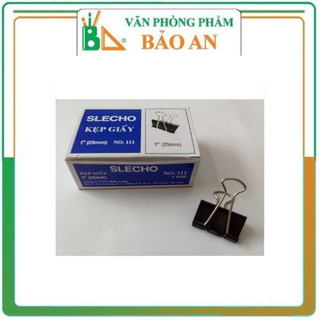 Kẹp đen 25mm - kẹp sắt đen - kẹp tài liệu