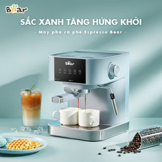  Máy Pha Cà Phê Bear Tự Động, Pha Espresso, Tạo Bọt Sữa CF-B15V1