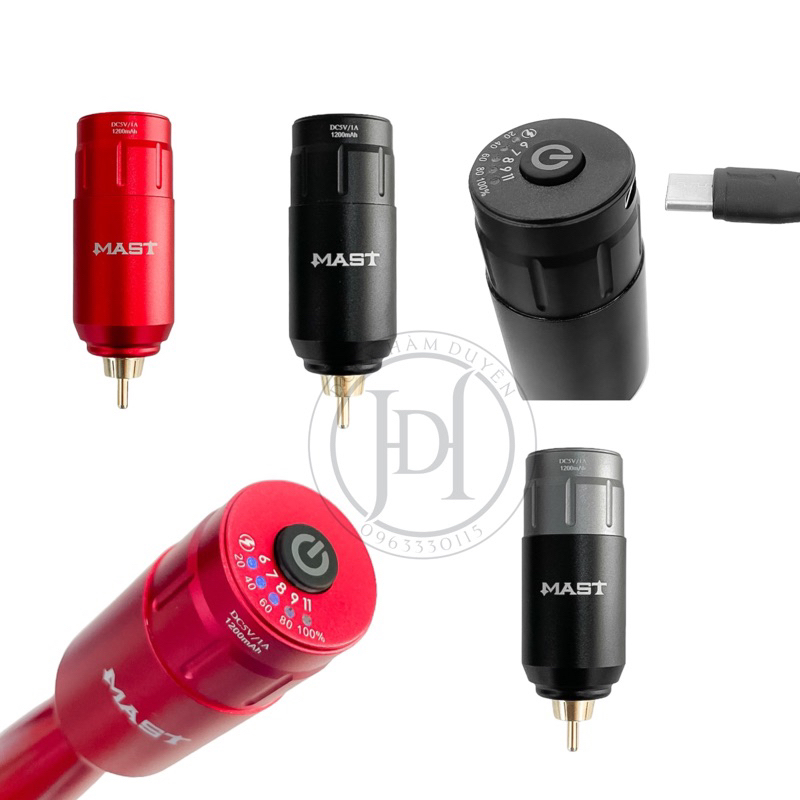 CỤC PIN MAST TÍCH ĐIỆN