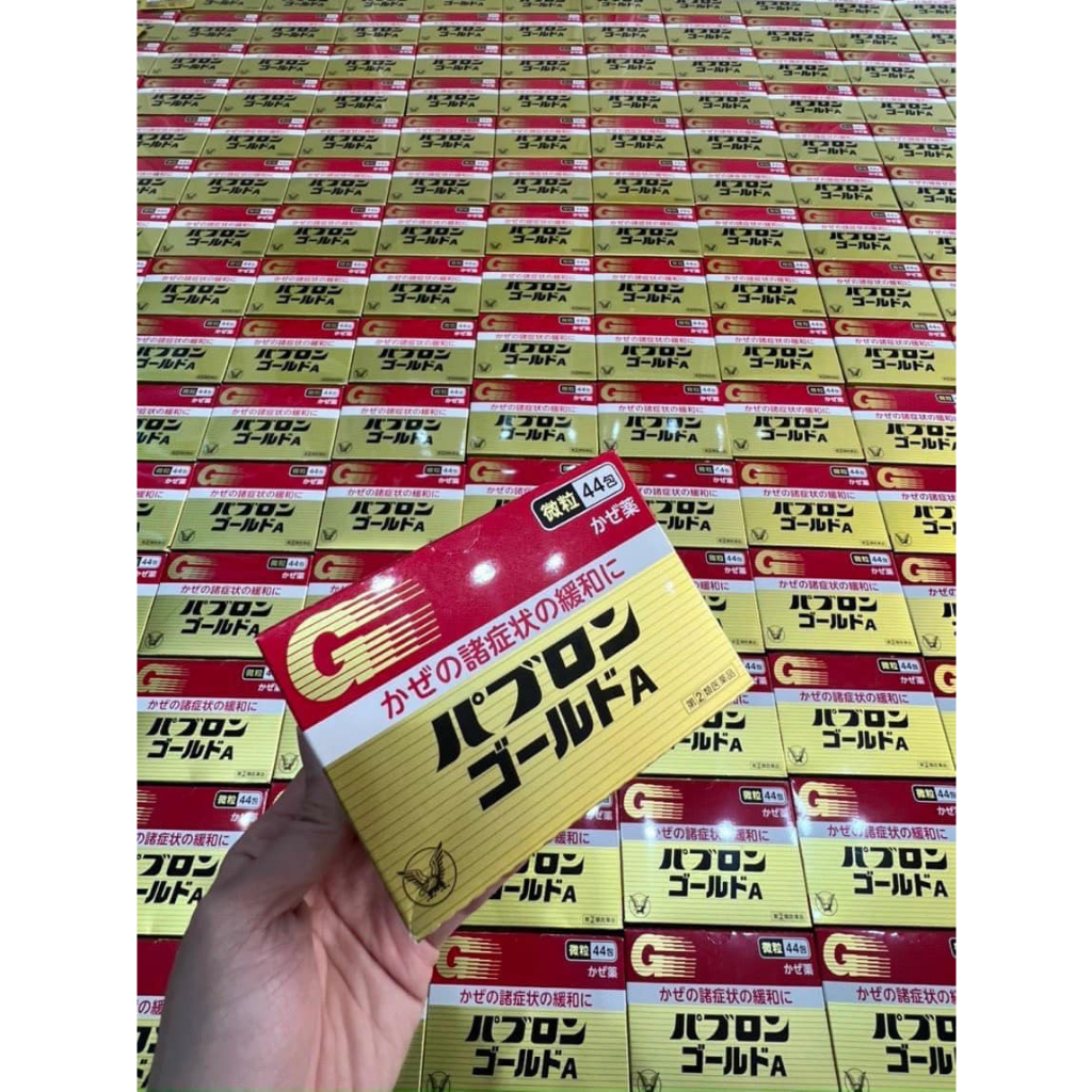 Viên & Gói Hỗ Trợ Cảm Cúm Taisho Pabron Gold A Nhật