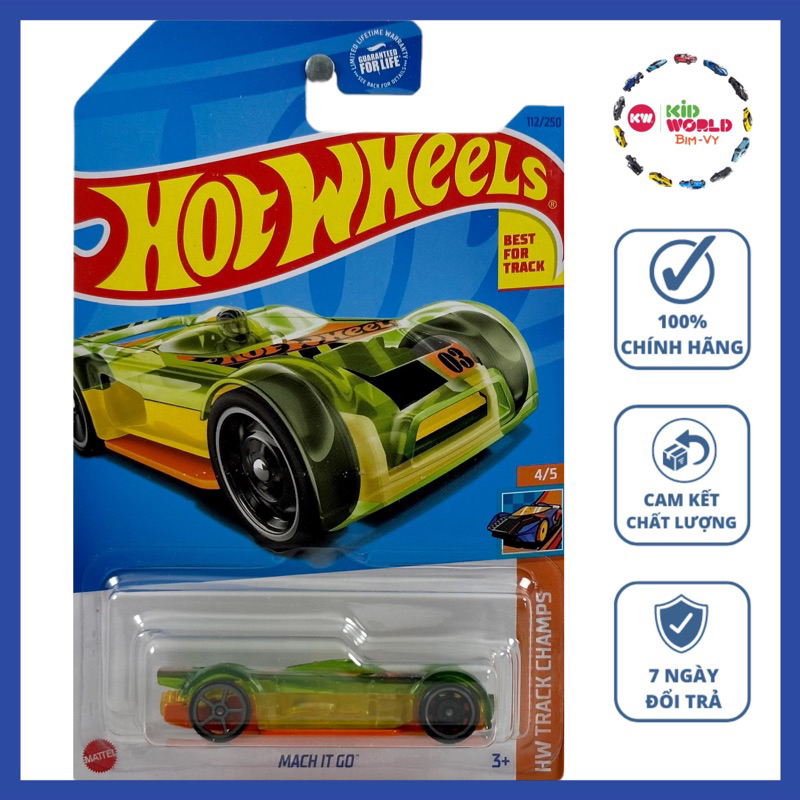 Xe mô hình Hot Wheels basic Mach It Go HKH78.