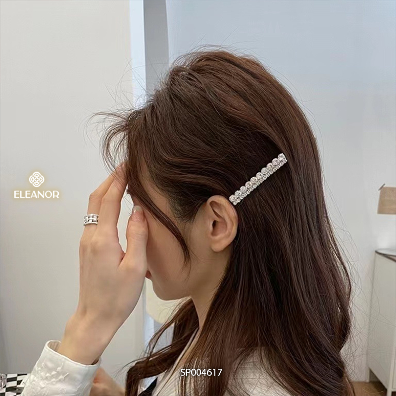 Set kẹp tóc nữ Eleanor Accessories đính đá lấp lánh phụ kiện tóc 4617