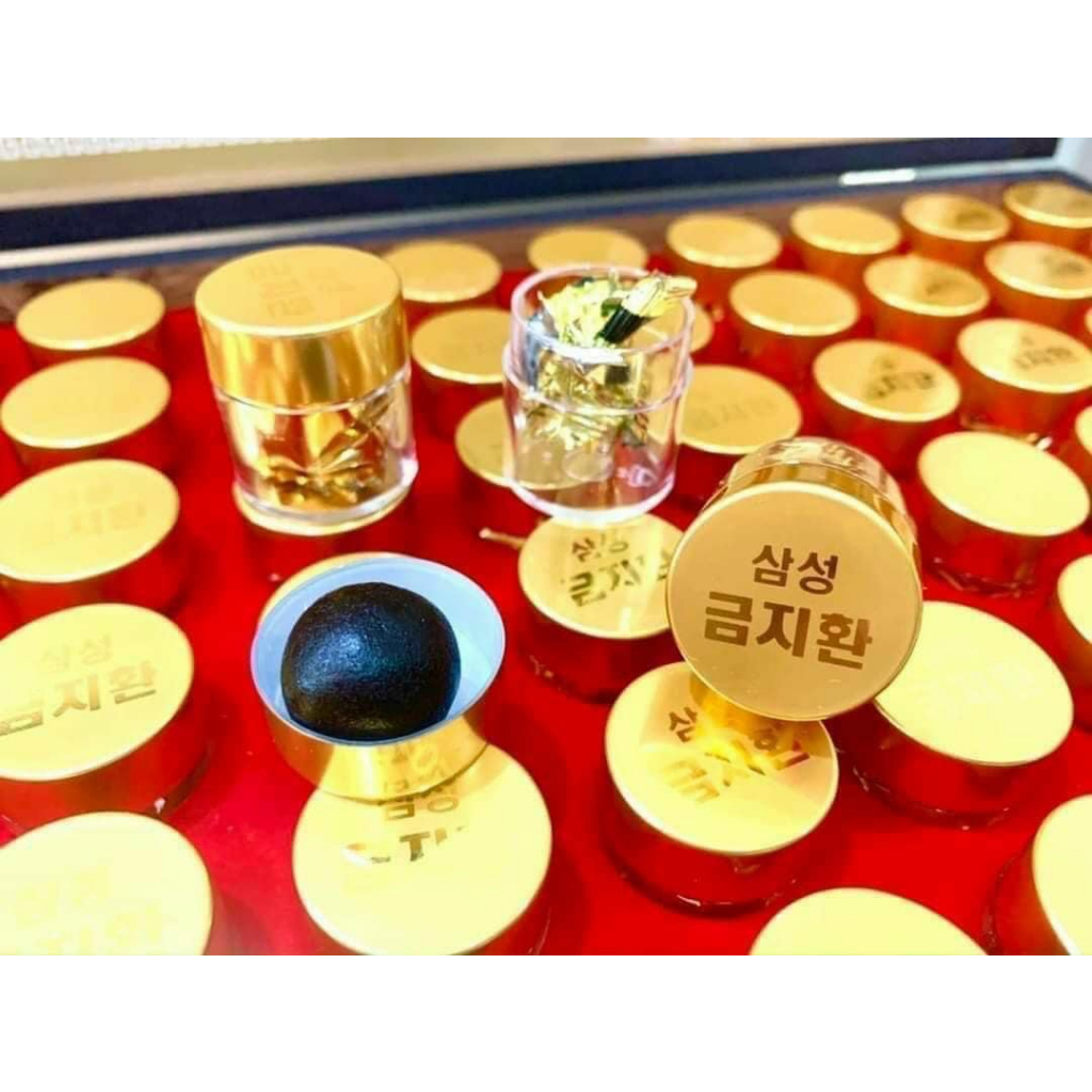 Hộp Bổ Não Gỗ Sam Sung Gum Jee Hwan - 60 Viên