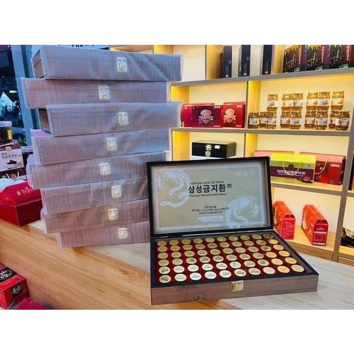 Hộp Bổ Não Gỗ Sam Sung Gum Jee Hwan - 60 Viên