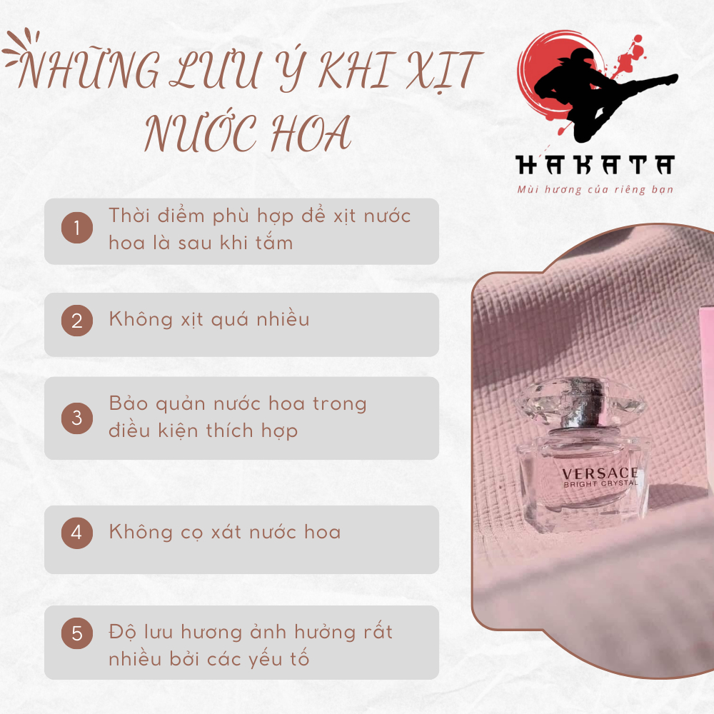 Nước hoa nữ Versace Bright Crystal EDT chiết 10ml thơm lâu, sang trọng, cuốn hút- Hakata Official