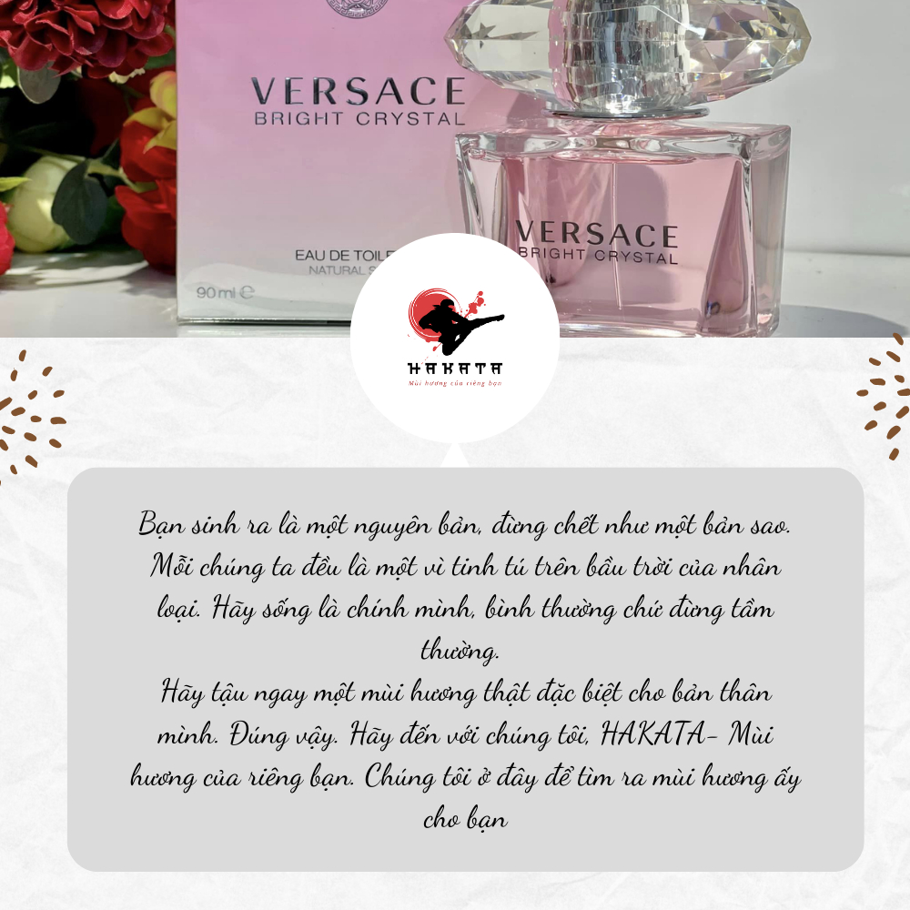 Nước hoa nữ Versace Bright Crystal EDT chiết 10ml thơm lâu, sang trọng, cuốn hút- Hakata Official