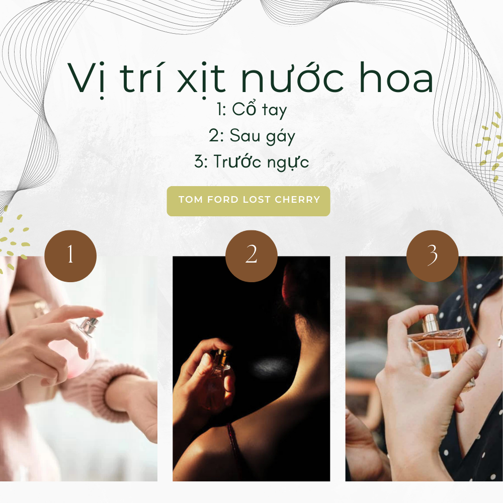 Nước hoa nữ Tom Ford Lost Cherry chiết 10ml thơm lâu quyến rũ-Hakata Official